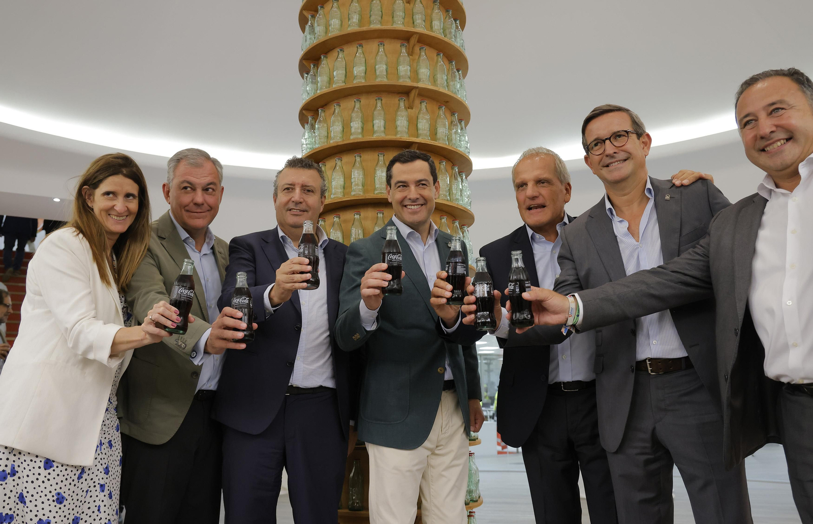 Las fotos de la celebración del 25 aniversario de la planta de Coca-Cola en La Rinconada
