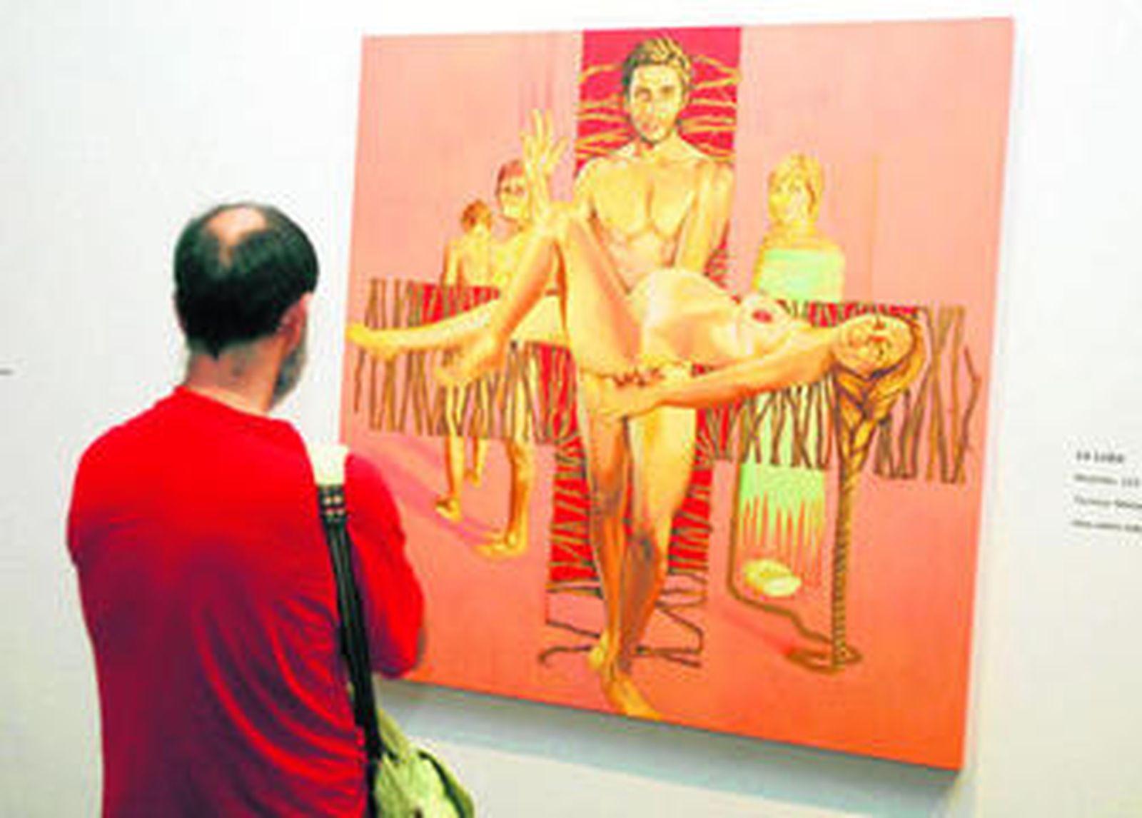 Imagen de 'La Loba', uno de los cuadros que integran la exposición.