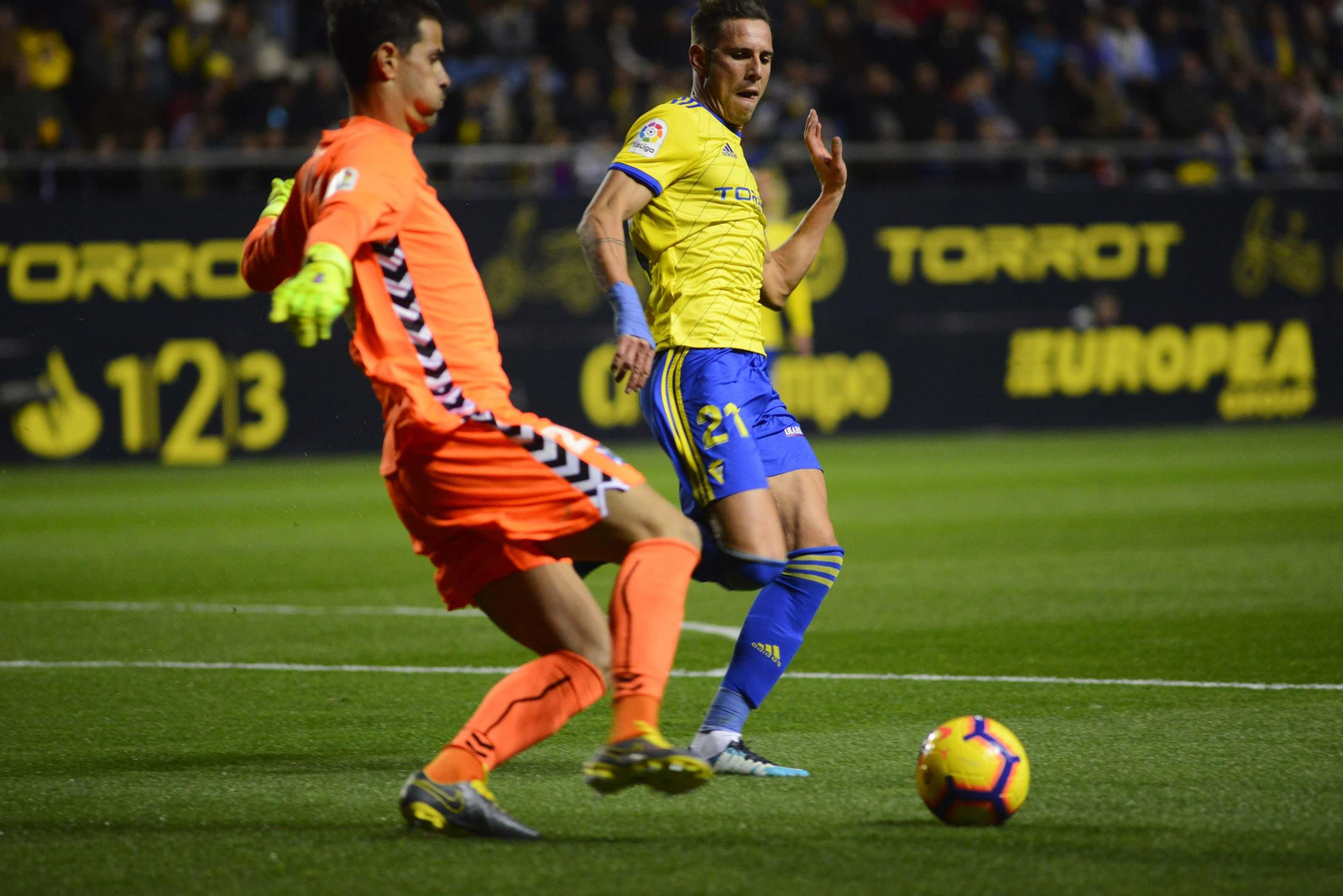 Las imágenes del Cádiz CF - Tenerife