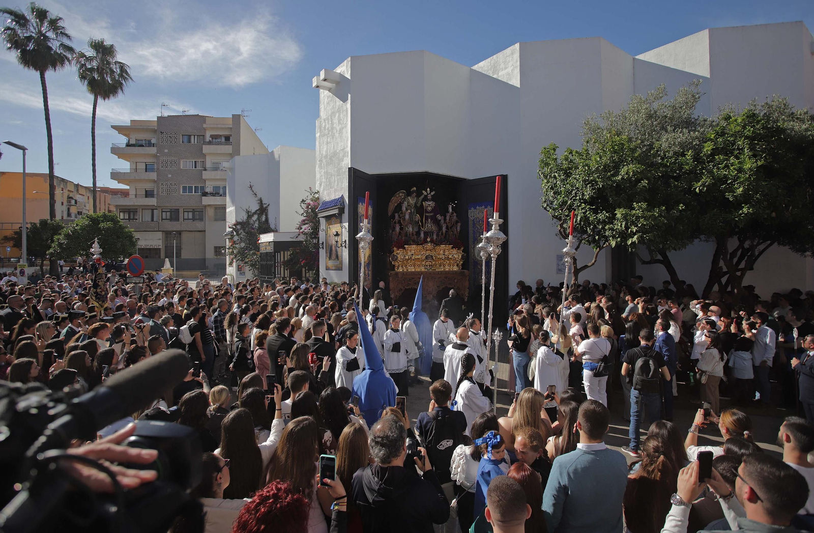 Fotos del Domingo de Ramos en Algeciras: Oración en el Huerto