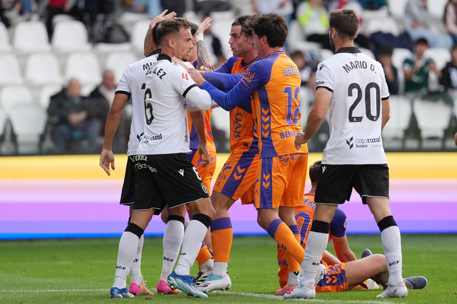 Las fotos del Burgos-Málaga CF