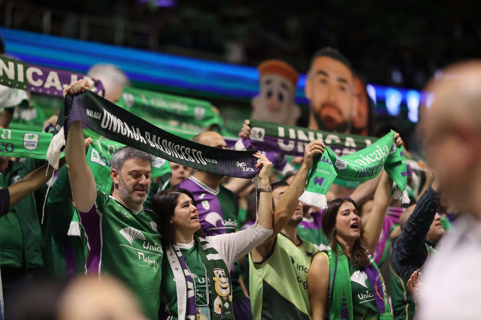 Unicaja-Real Madrid, en fotos