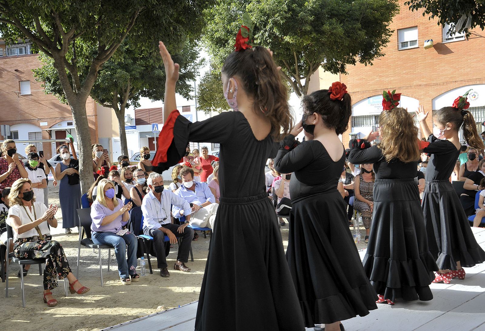 Imagen de una actuación en el acto de fin de curso de Fundación Alalá.