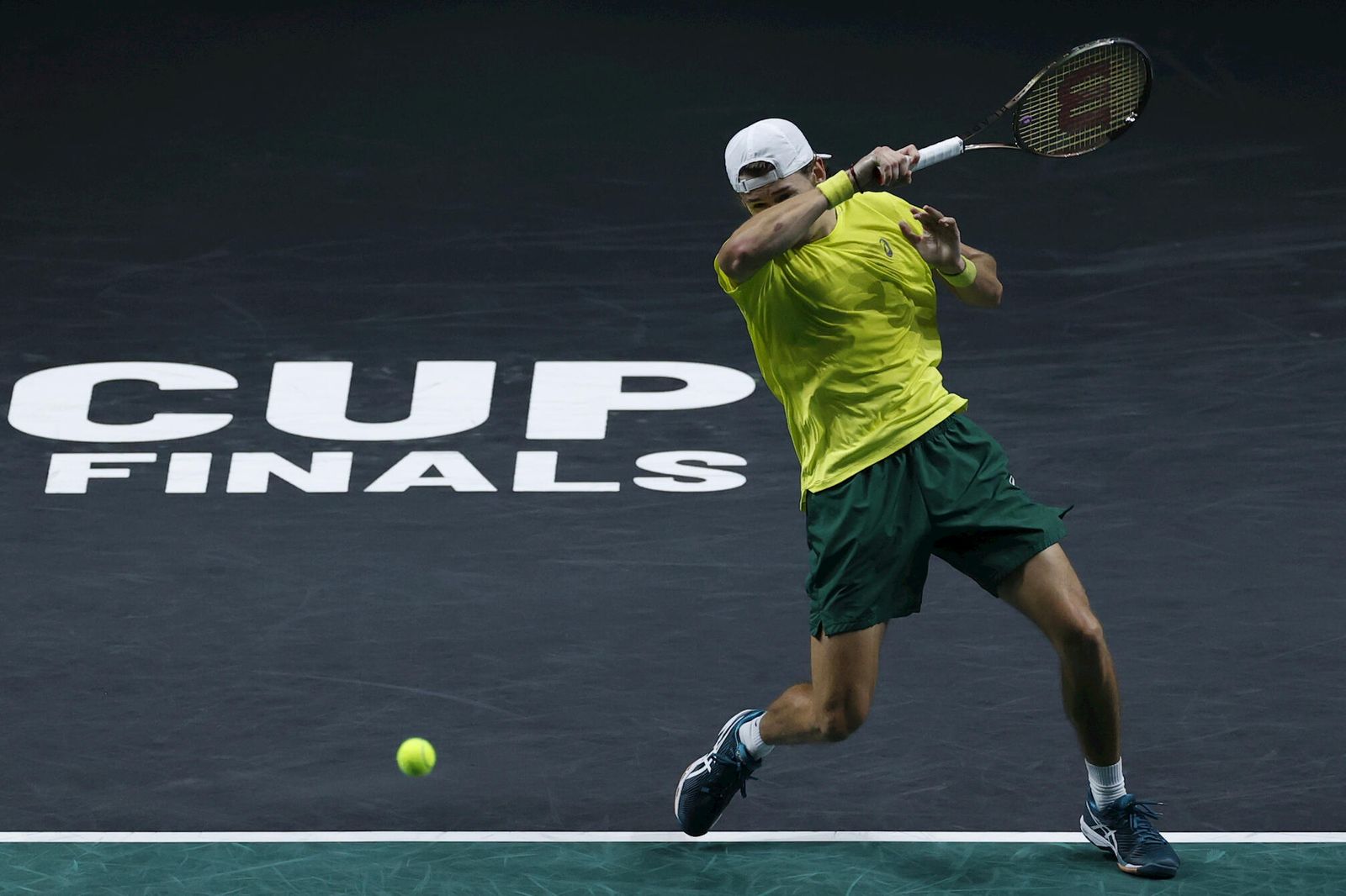 Alex de Miñaur - Marin Cilic de la Copa Davis de Málaga