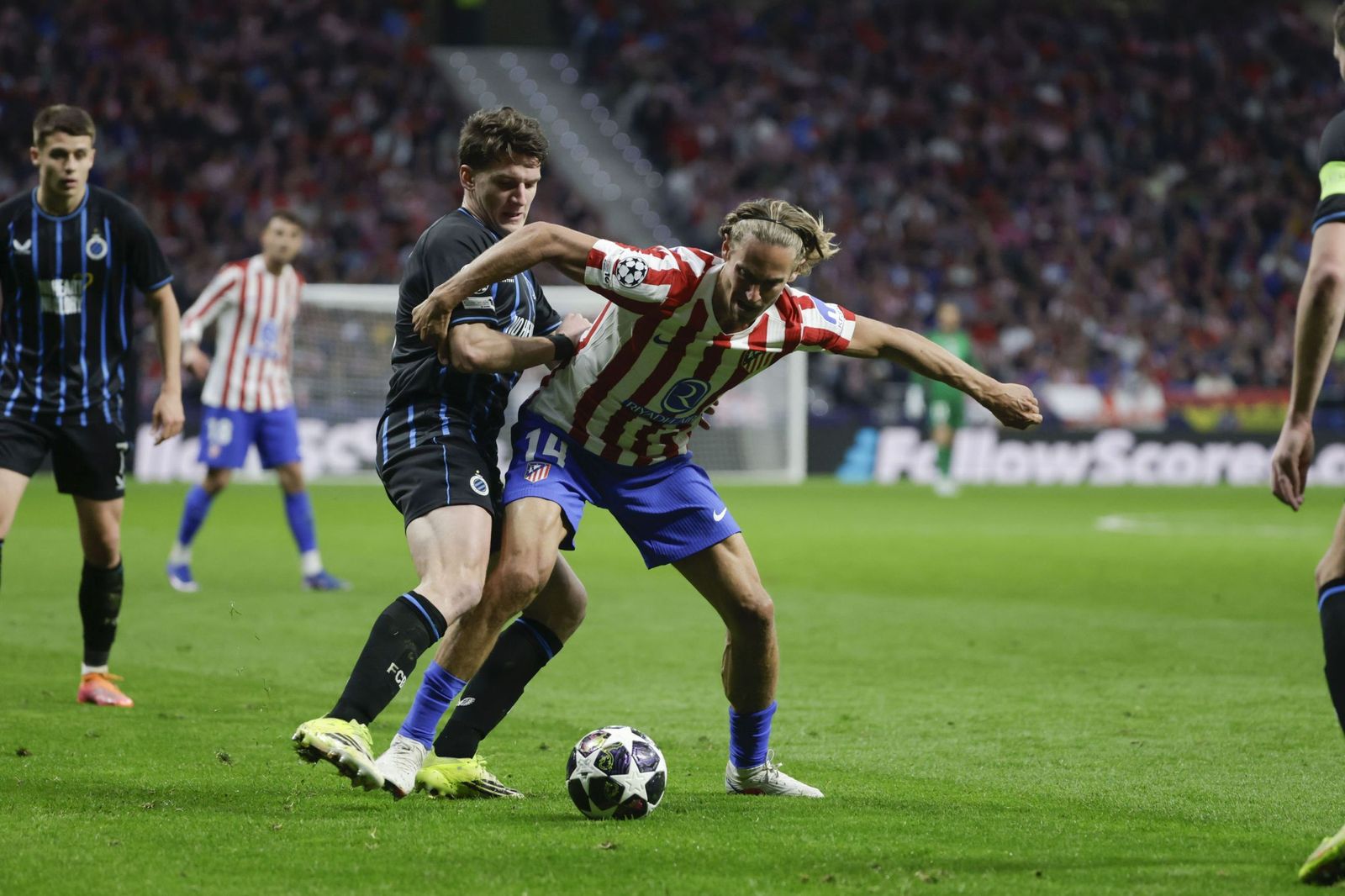 Las fotos del Atlético de Madrid - Brujas