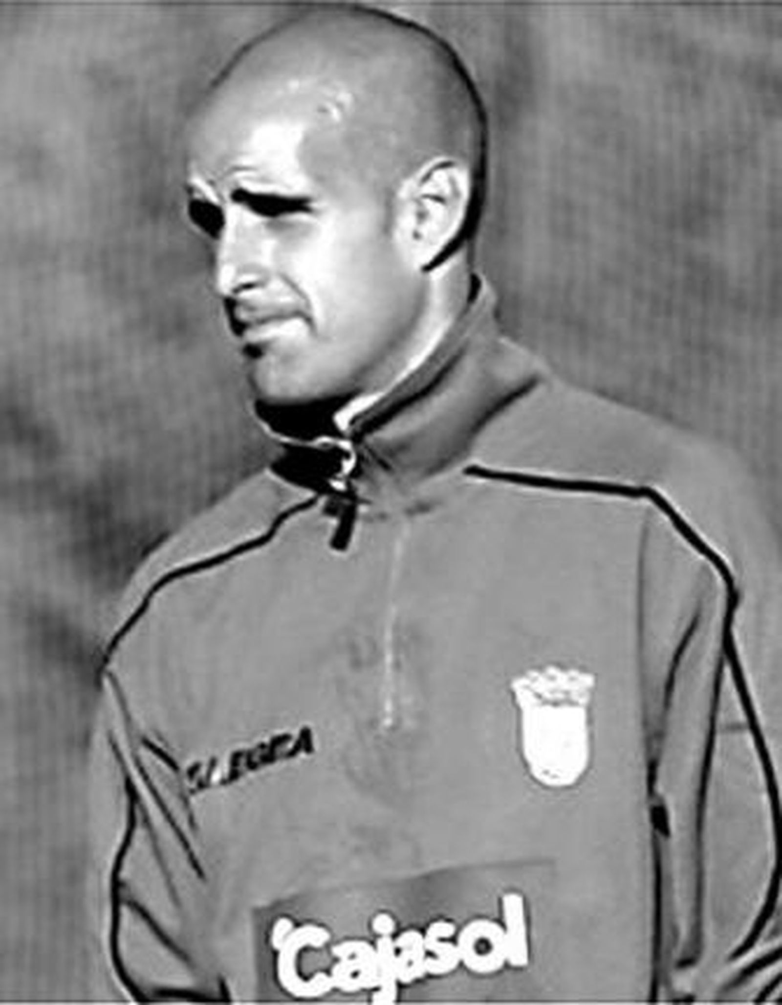 Chema, portero del Xerez.