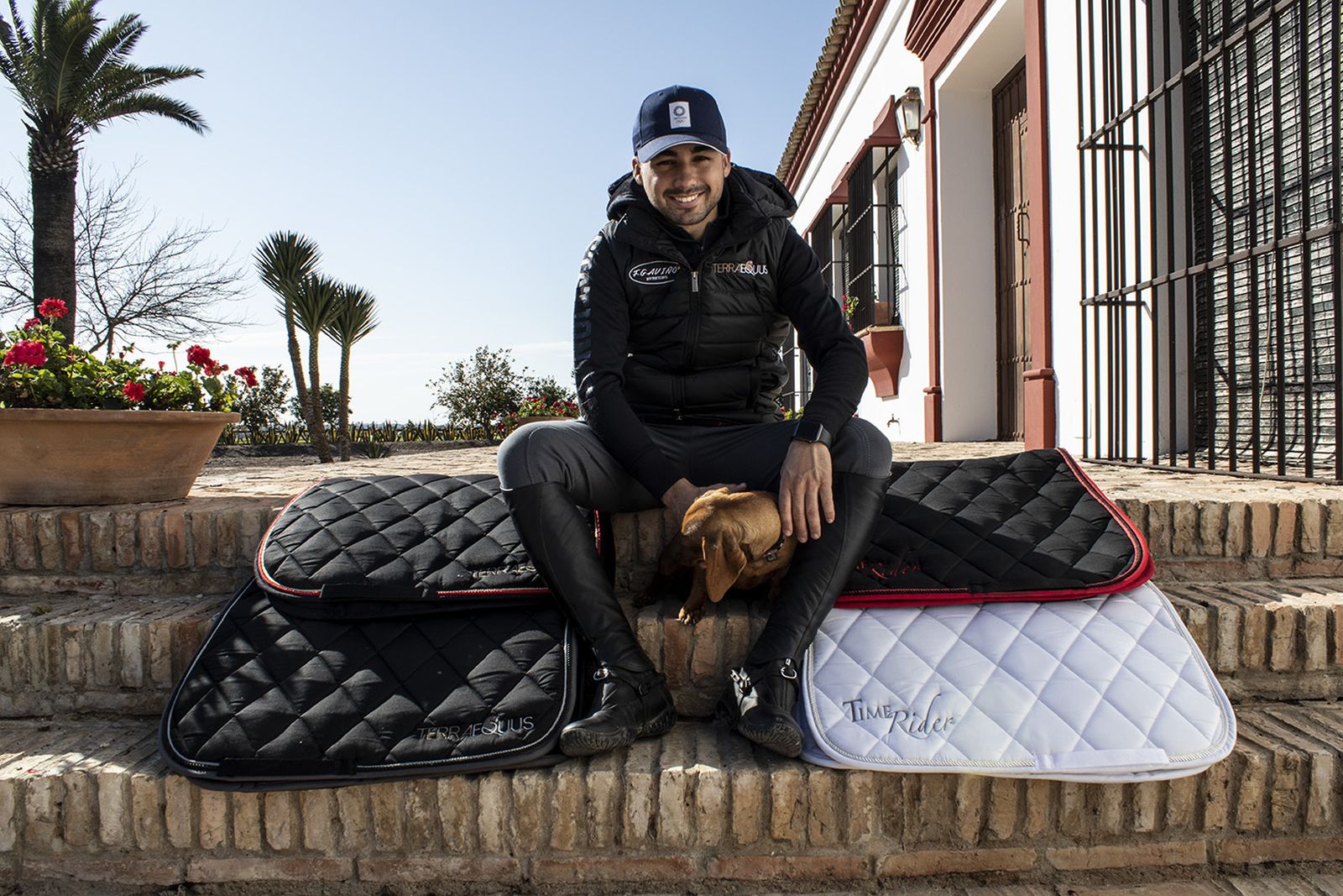 Francisco Gaviño, antes del confinamiento en la misma finca donde ahora pasa el encierro manteniendo su preparación.
