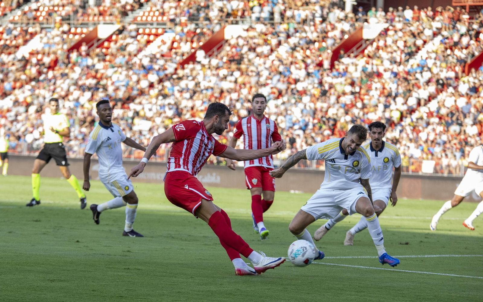Las mejores imágenes del partido amistos entre UD Almería y el Al-Nassr