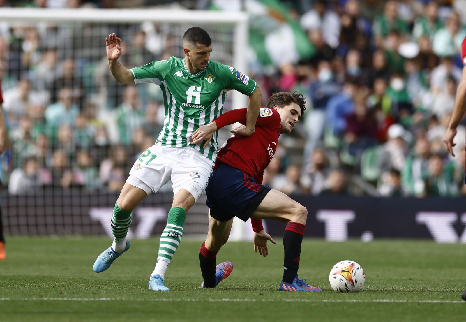 Las imágenes del Betis-Osasuna