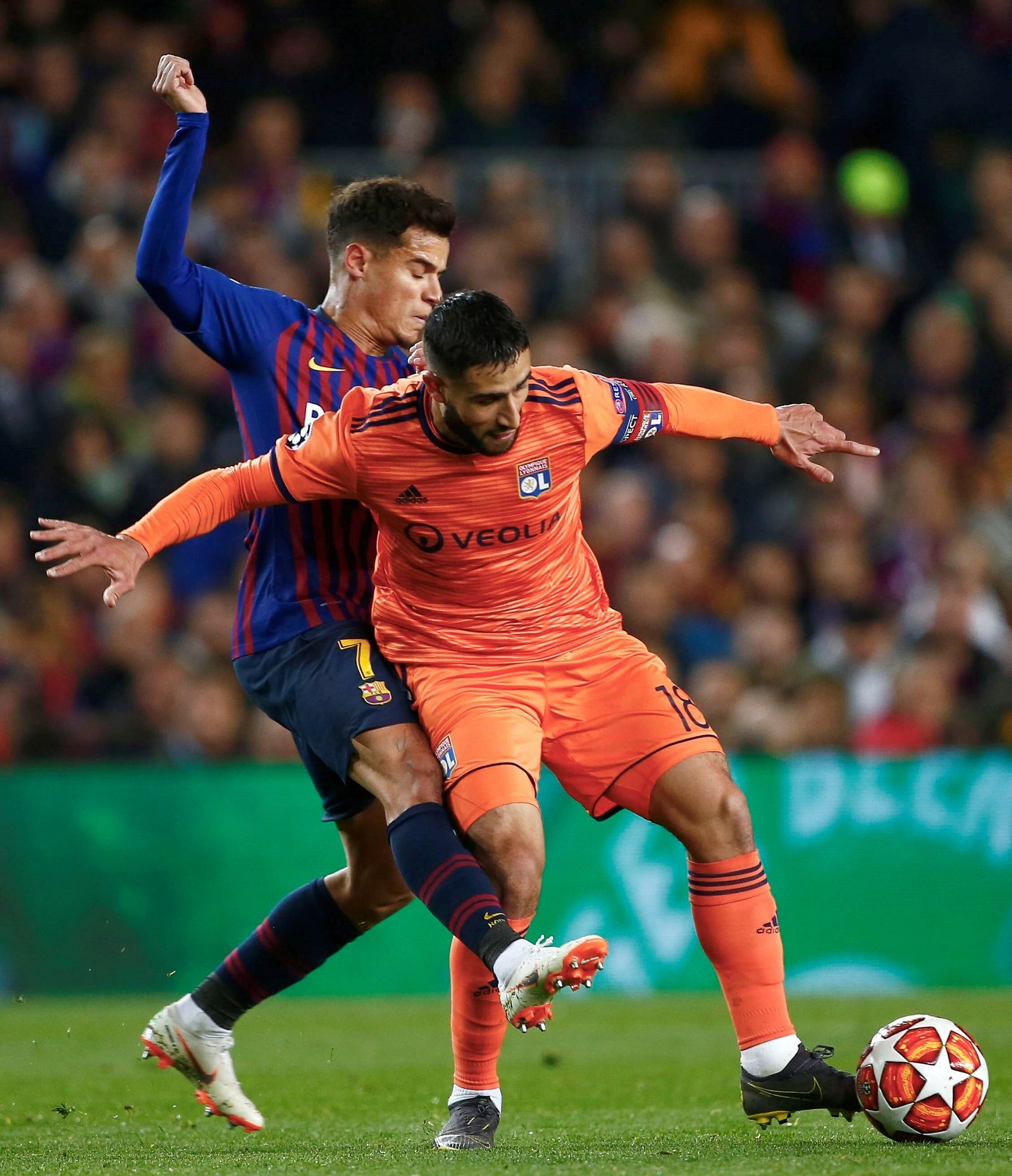 Las imágenes del Barcelona-Olympique de Lyon de Champions