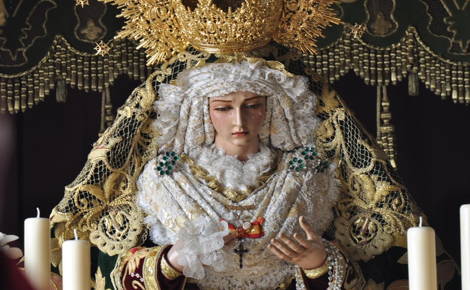 La Virgen de la Esperanza de La Línea.