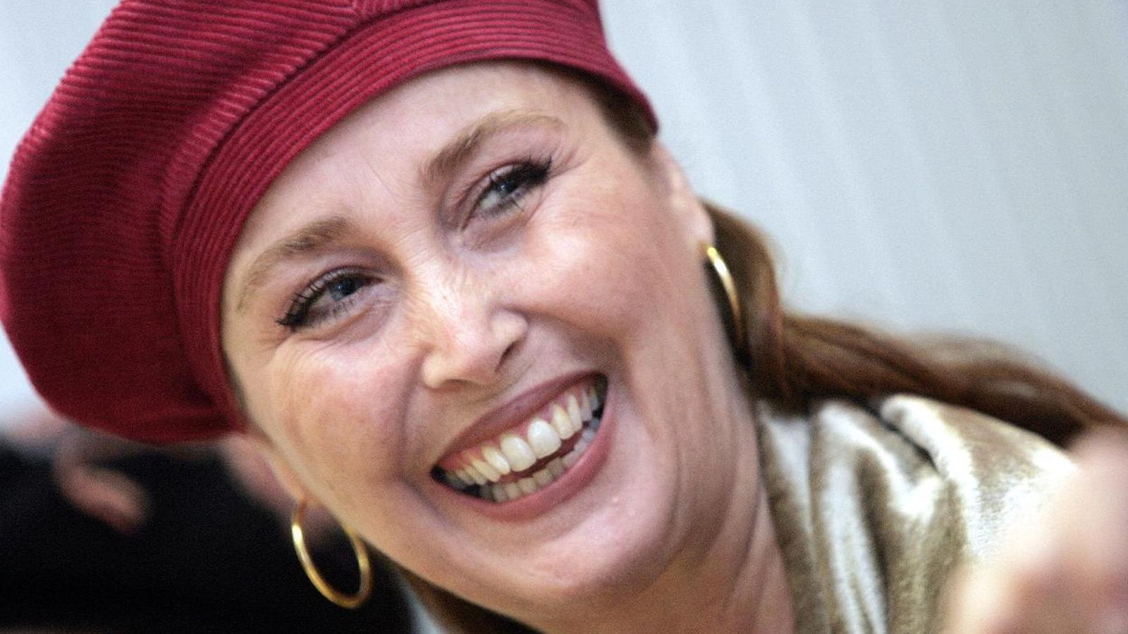 Primer plano de Verónica Forqué.