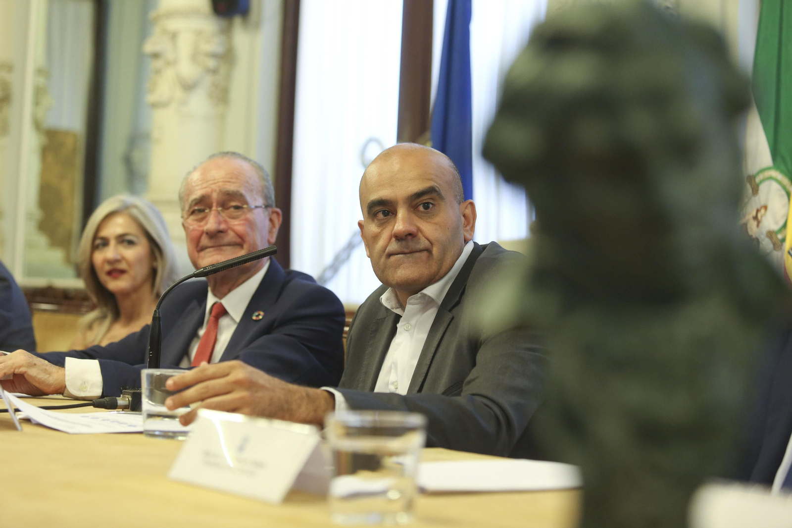 Presentación de la designación oficial de Málaga como sede de los Goya, la semana pasada, en el Ayuntamiento. Presentación de la designación oficial de Málaga como sede de los Goya, la semana pasada, en el Ayuntamiento.