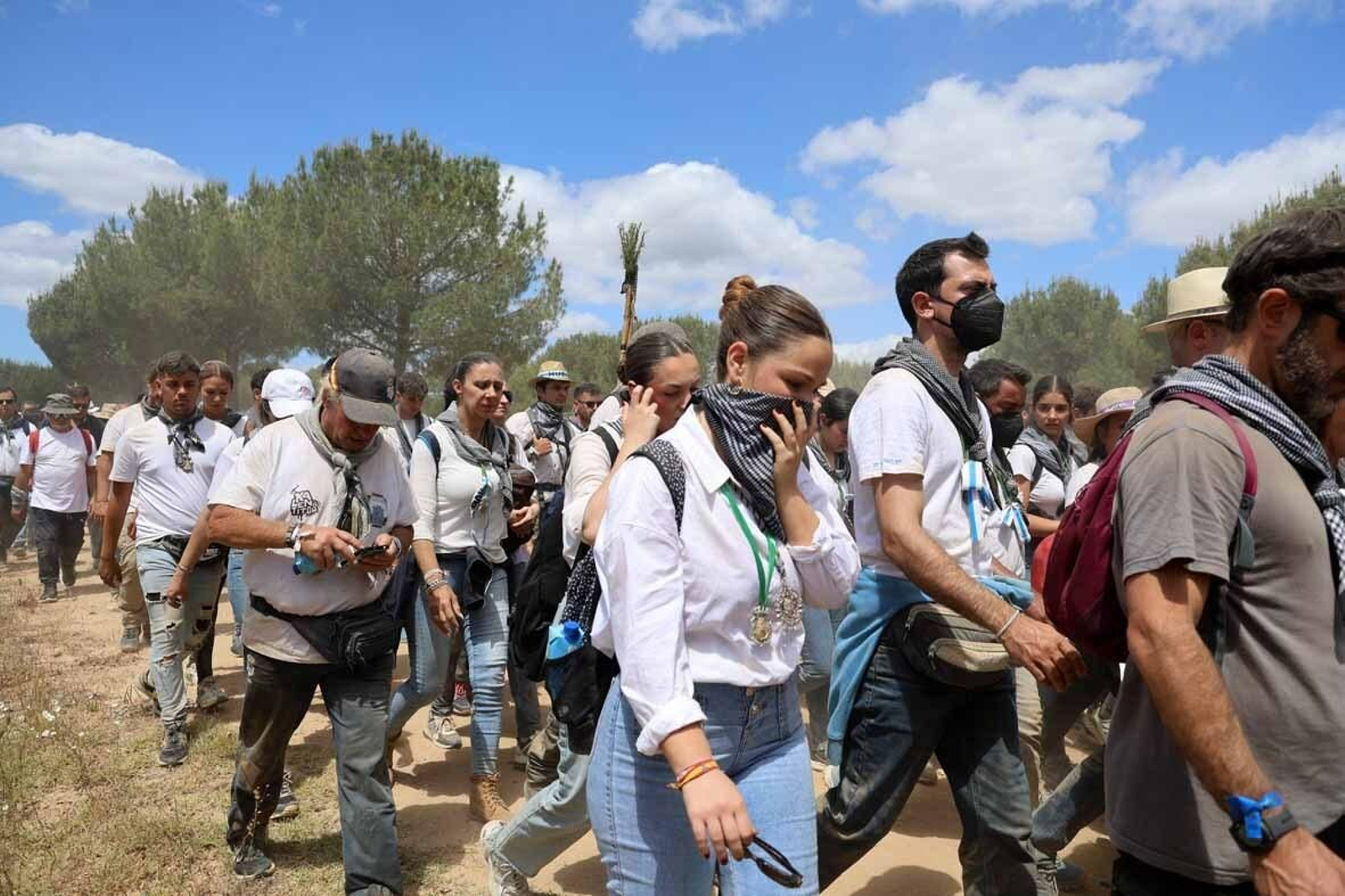 Las mejores imágenes de la Hermandad del Rocío de Huelva en el camino hacia El Rocío