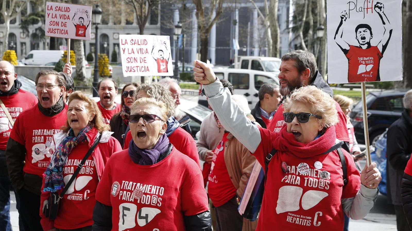 Afectados por hepatitis C buscan respaldo para su plan en Bruselas