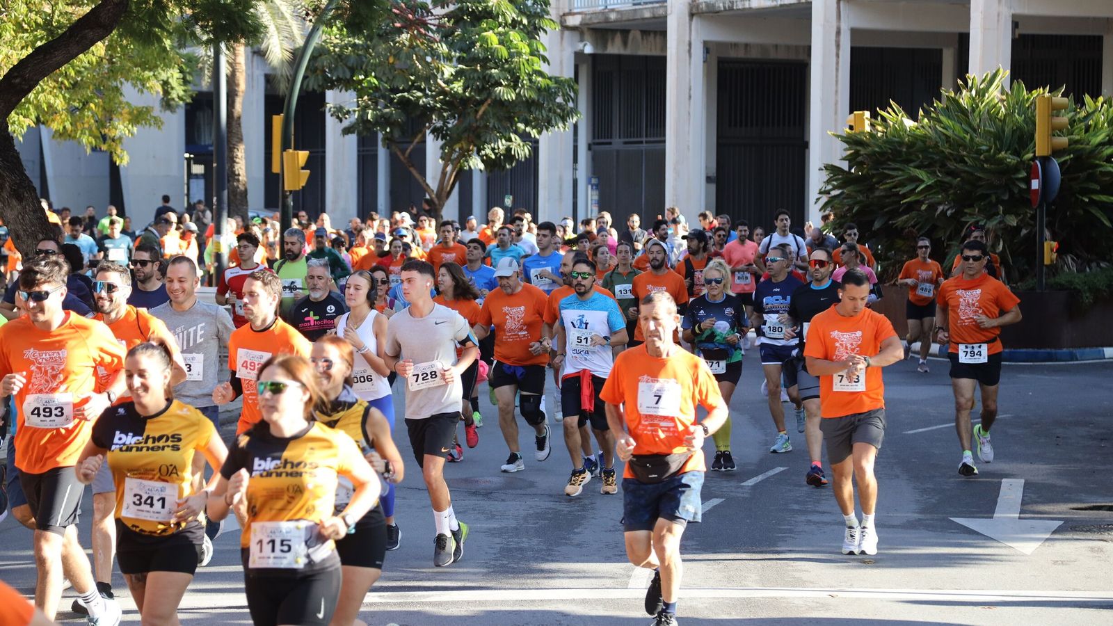 Búscate en las fotos de la Carrera de la Prensa en Málaga