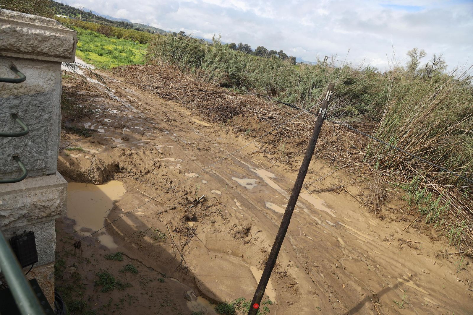 Imagenes de la provincia de Málaga tras el paso de la borrasca 'Jana'