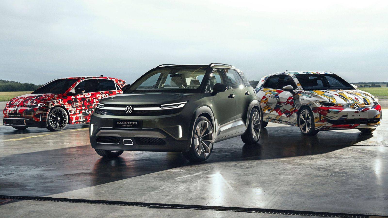 Además del ID. Cross y los ID. Polo, la ofensiva eléctrica básica de Volkswagen se nutrirá del ID. Every1. Otras marcas del grupo aportarán el Skoda Epiq o el Cupra Raval.