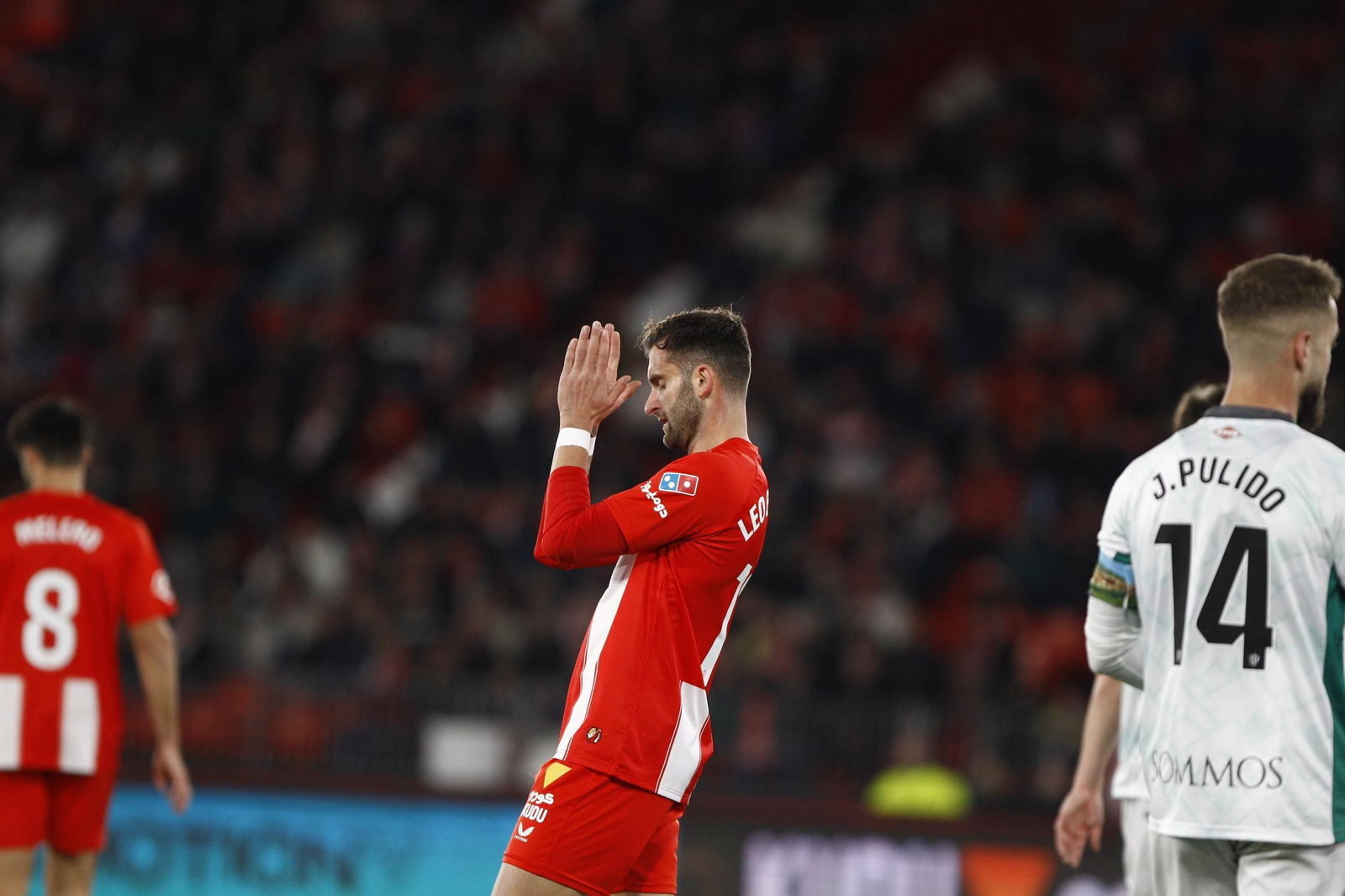 Las imágenes del partido U.D. Almería-S.D. Huesca