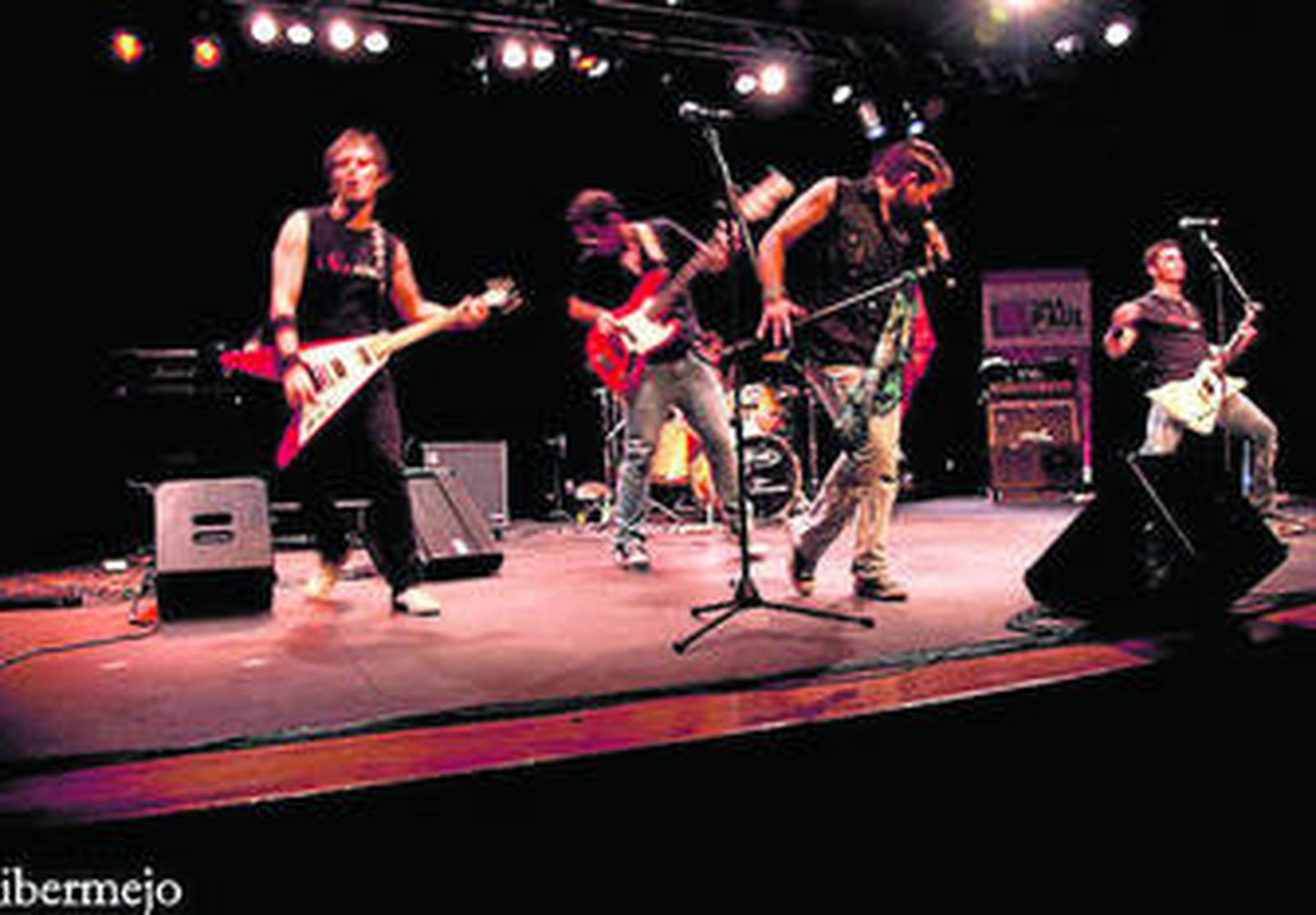 El grupo Sexaine, durante una de sus actuaciones.