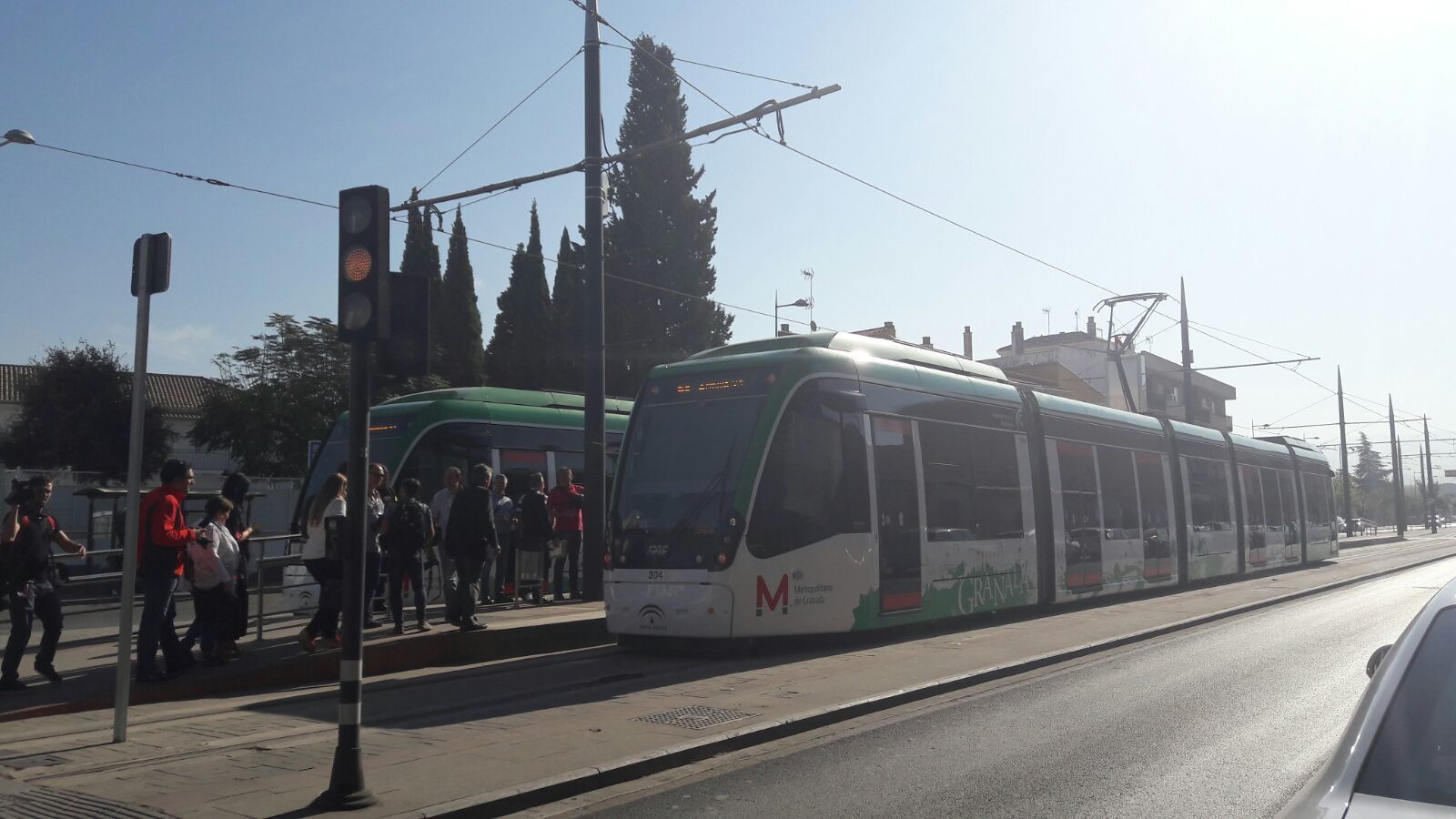 Estreno del Metro de Granada