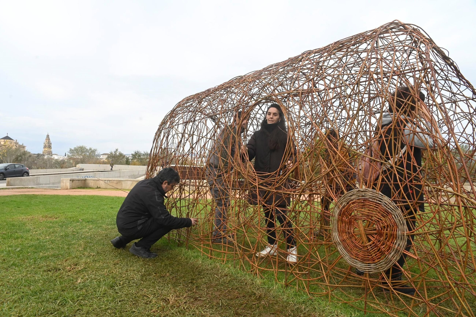 El proyecto 'Naturaleza Habitada' de la artista Cerro Romera en el Parque de Miraflores