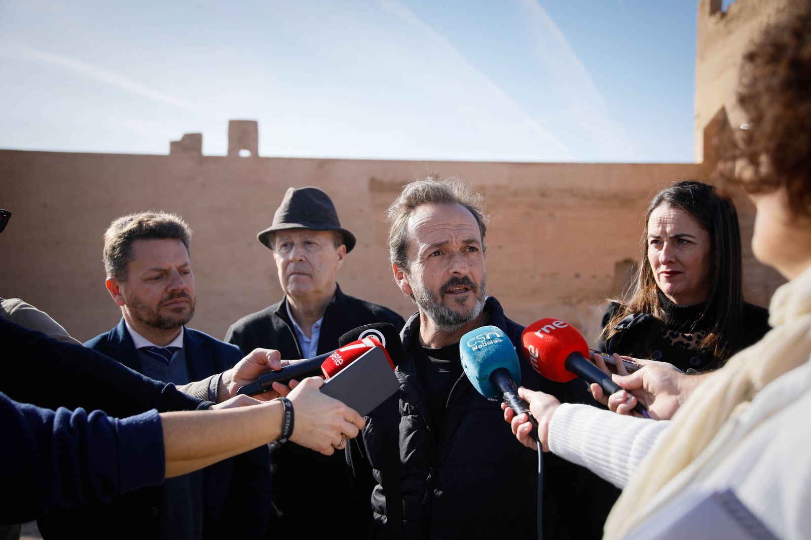 Las imágenes de la restauración de la Muralla de San Cristóbal