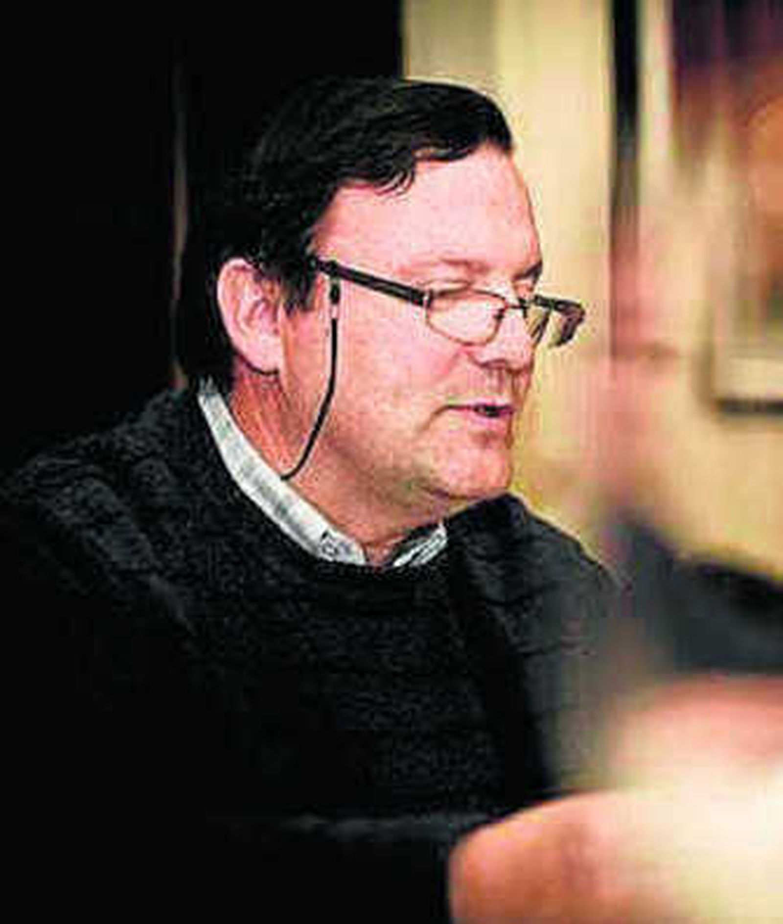 El poeta, en un reciente acto organizado por el CAL.