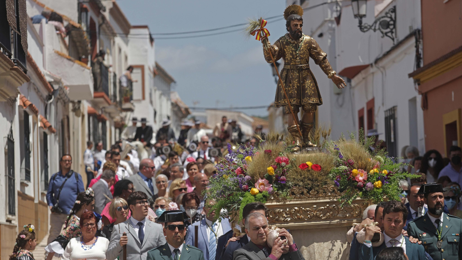 Fotos de la procesión de San Isidro Labrador en Los Barrios Fotos de la procesión de San Isidro Labrador en Los Barrios