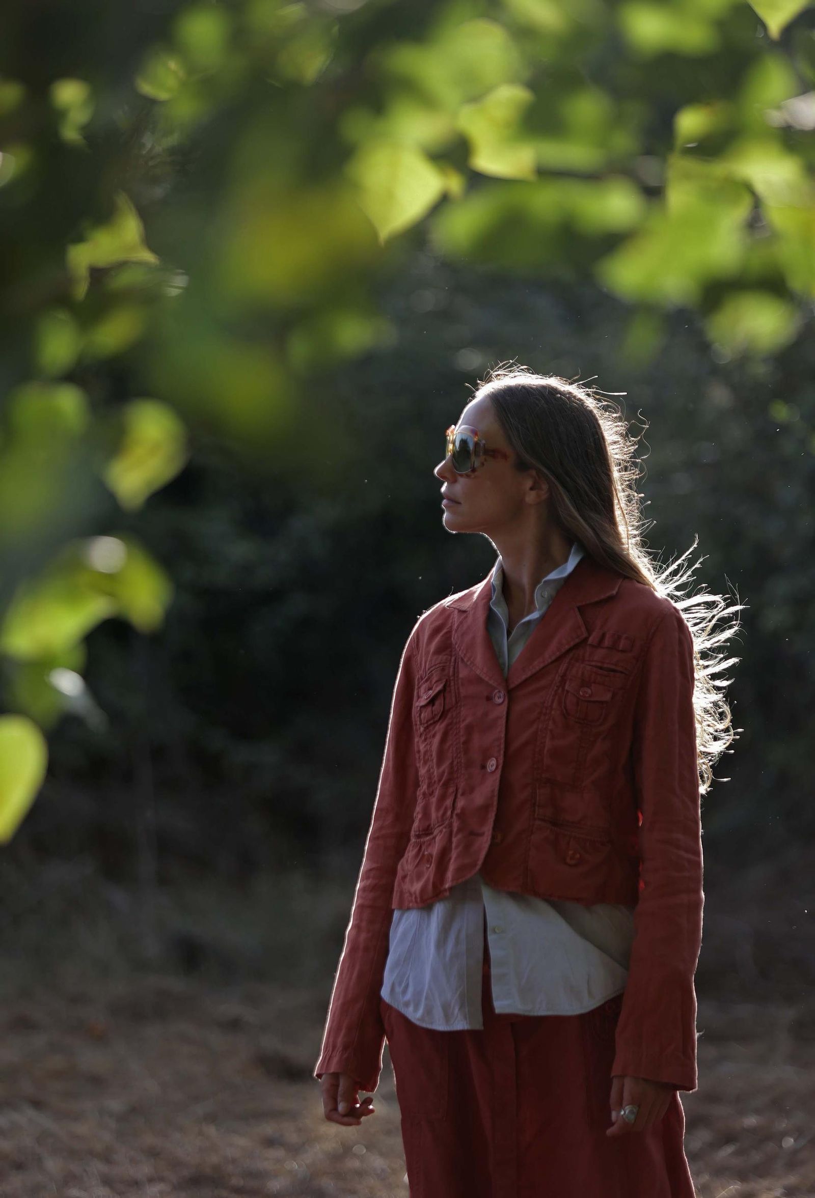 Fotos de Brisa Fenoy en la zona de Getares en Algeciras