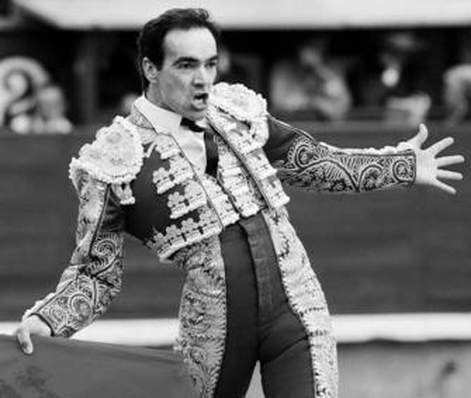 Manuel Jesús 'El Cid', citando en su última actuación en Madrid a un 'victorino'.