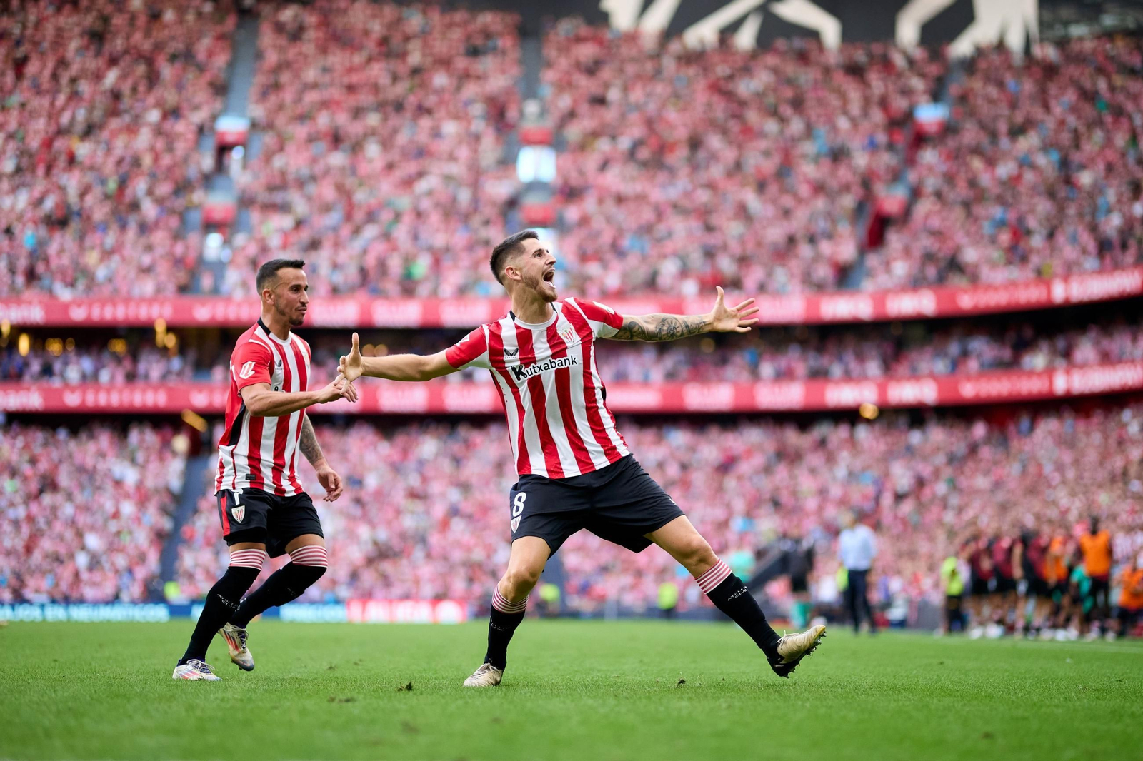 Las imágenes del Athletic - Getafe