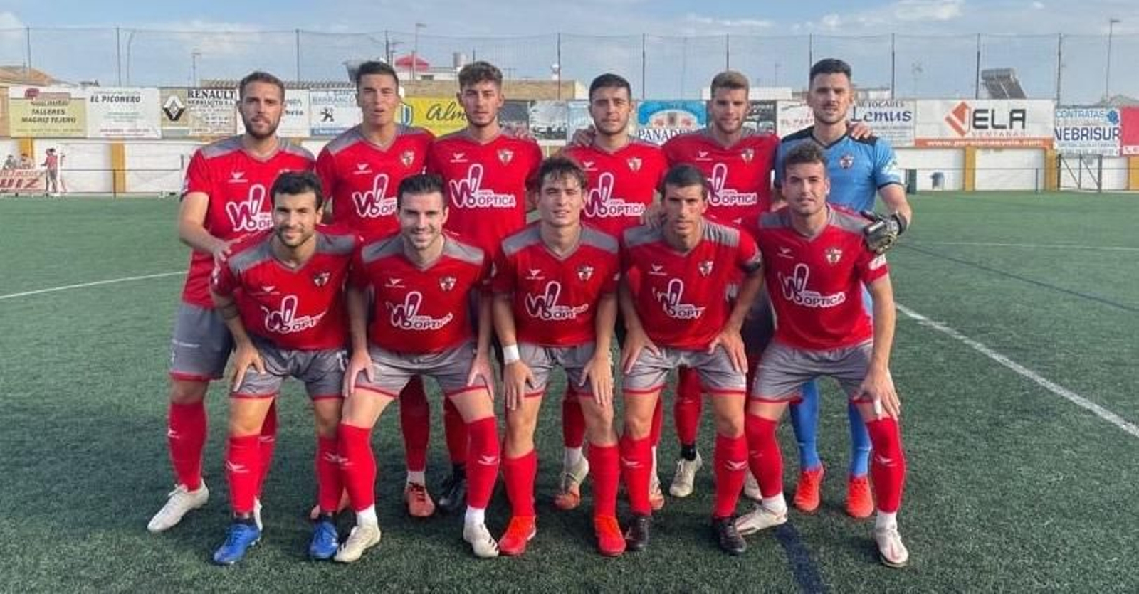 Formación inicial del Pozoblanco en el Municipal de Lebrija.