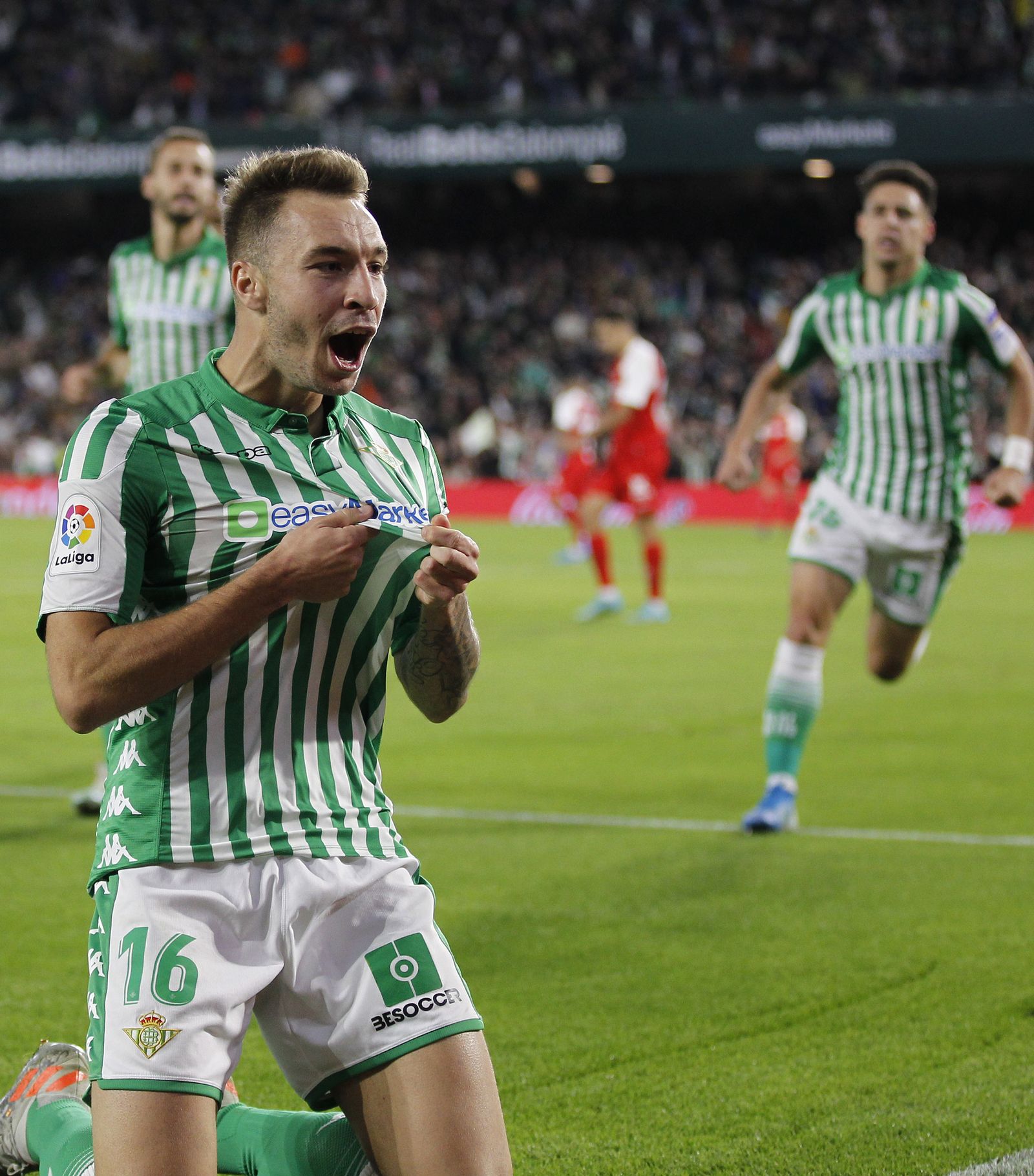 La imágenes del Betis-Sevilla fc