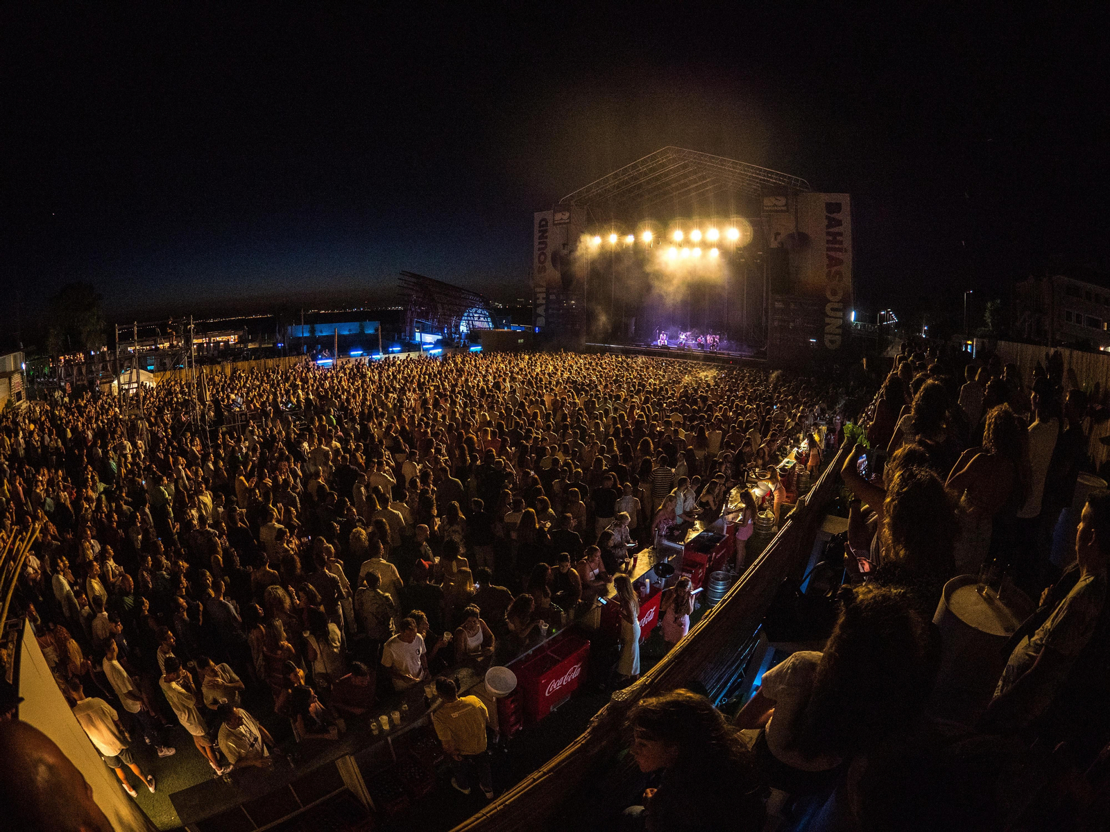 Raúle, en concierto en el Bahía Sound de San Fernando