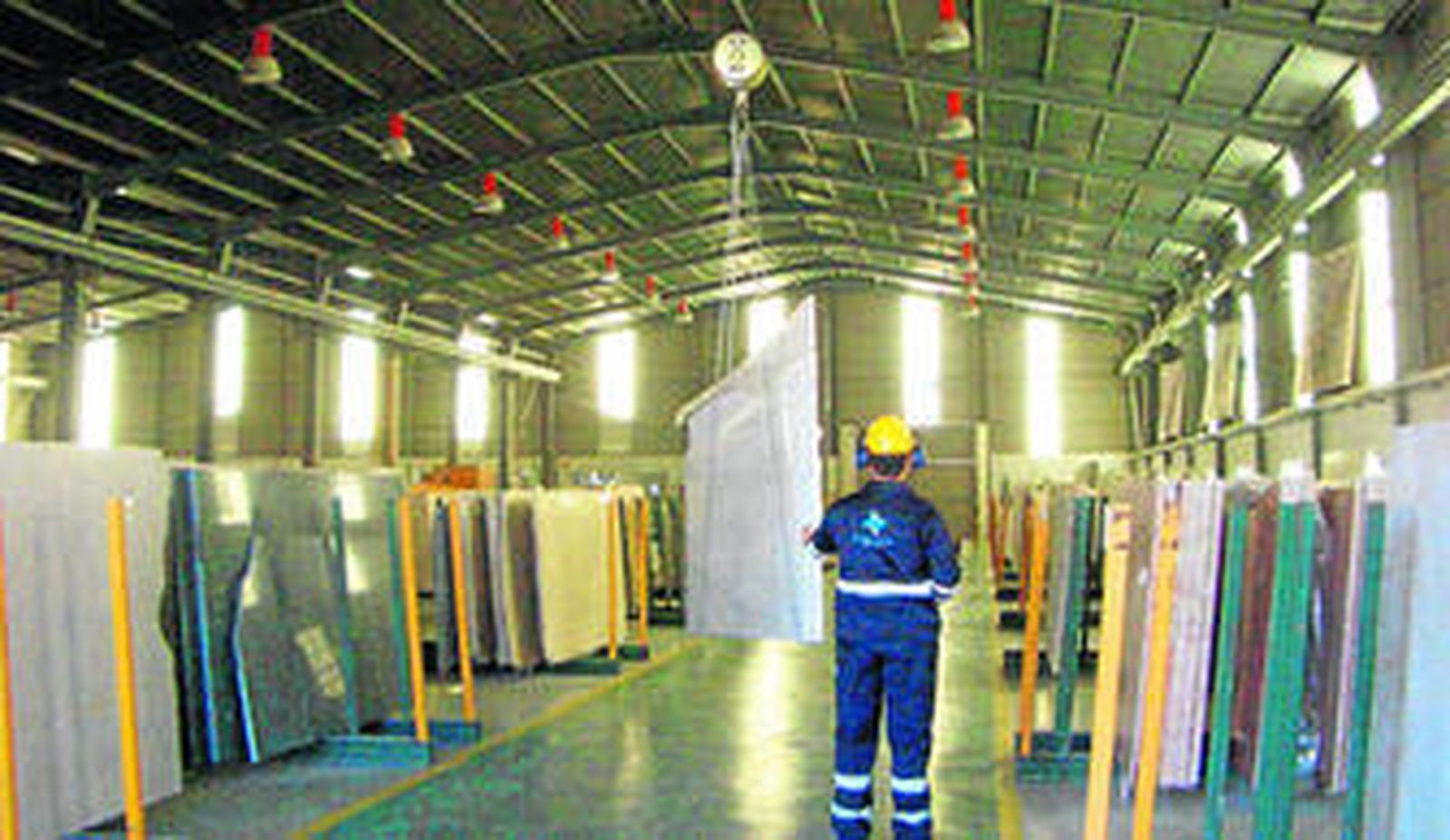 Instalaciones de Mármoles Luis Sánchez en el municipio de Fines.