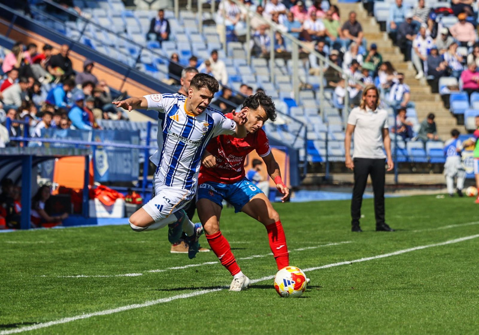 Las mejores fotografías del Recreativo de Huelva-Deportiva Minera