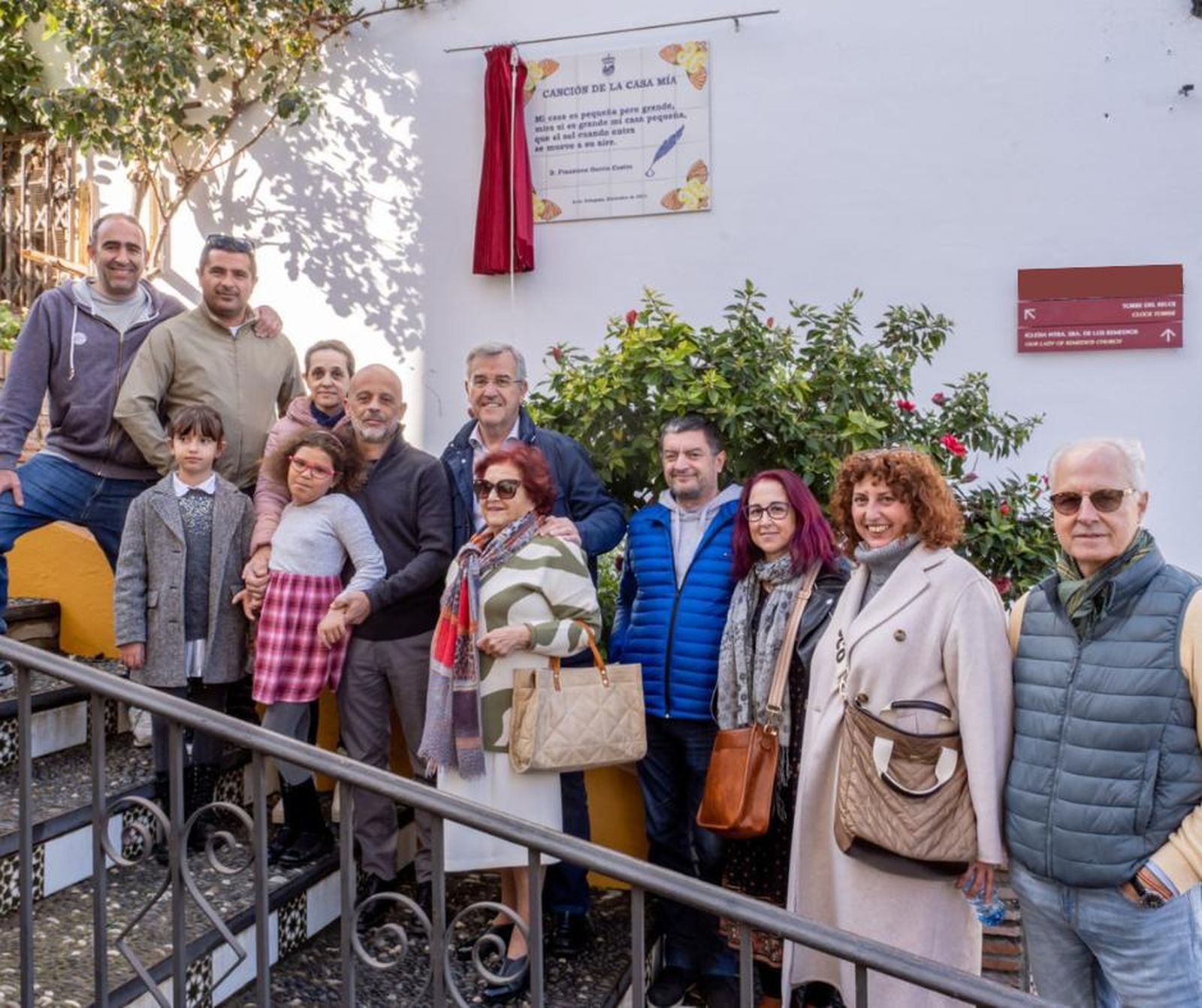 El acto de inauguración de la nueva obra.