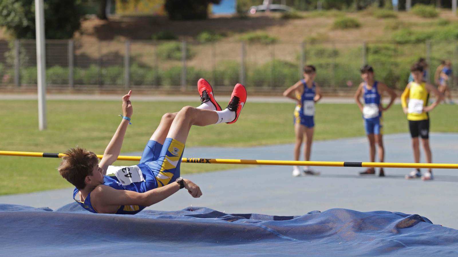 Fotos el control federativo provincial de atletismo en Algeciras