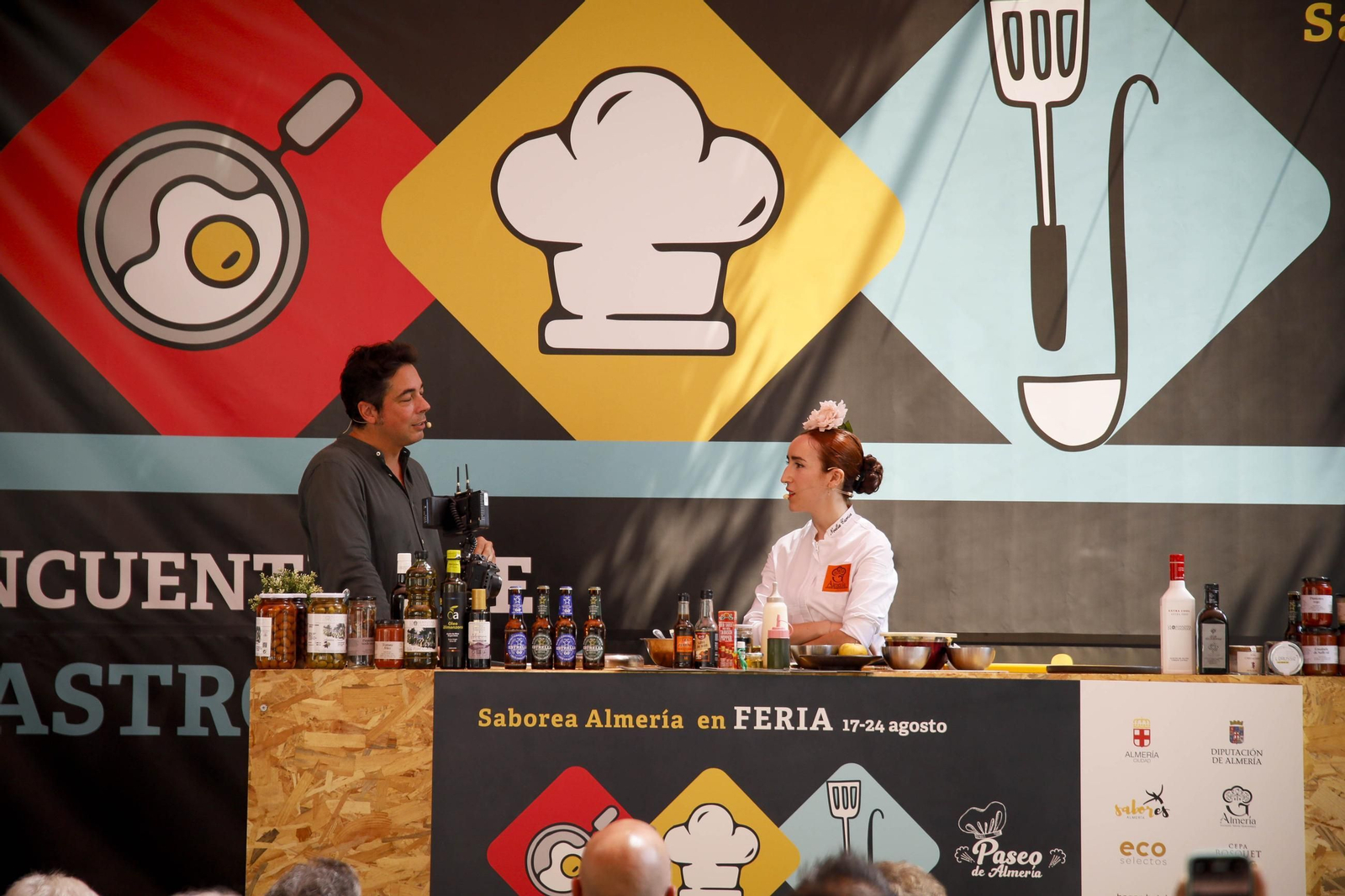 La Conferencia dentro del programa sabores Almería de la Feria de Almería, en imágenes