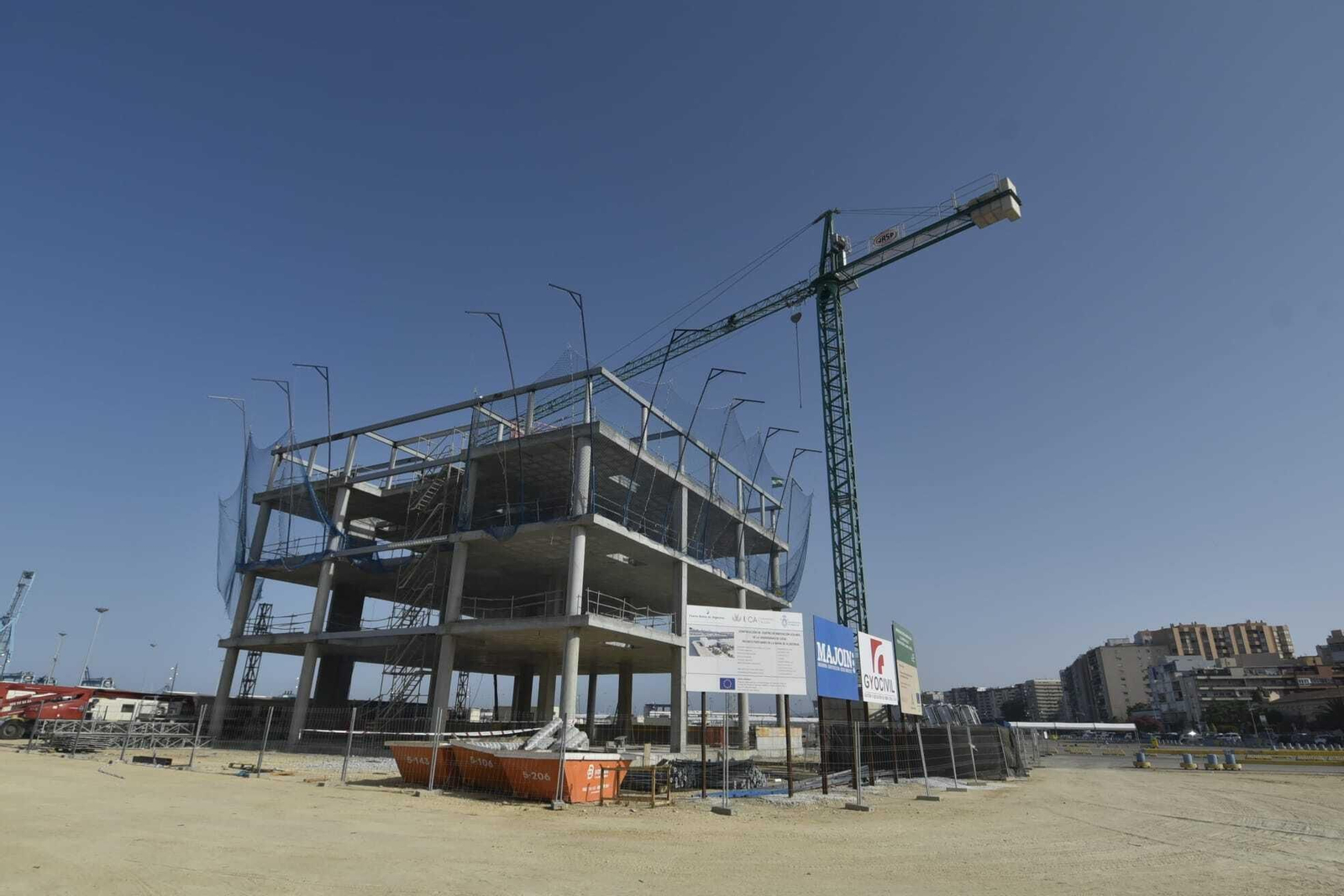 El Centro de Innovación UCA SEA, en construcción.