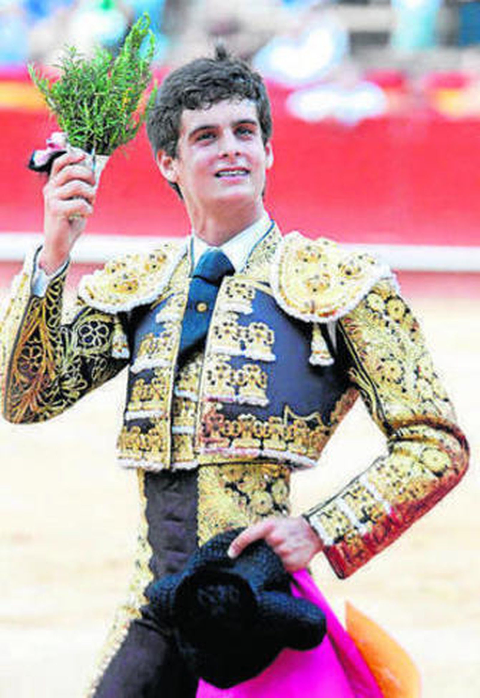 El novillero David Galván.