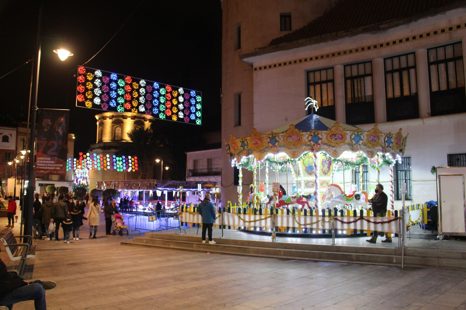 El alumbrado de Navidad de Lucena, en fotografías