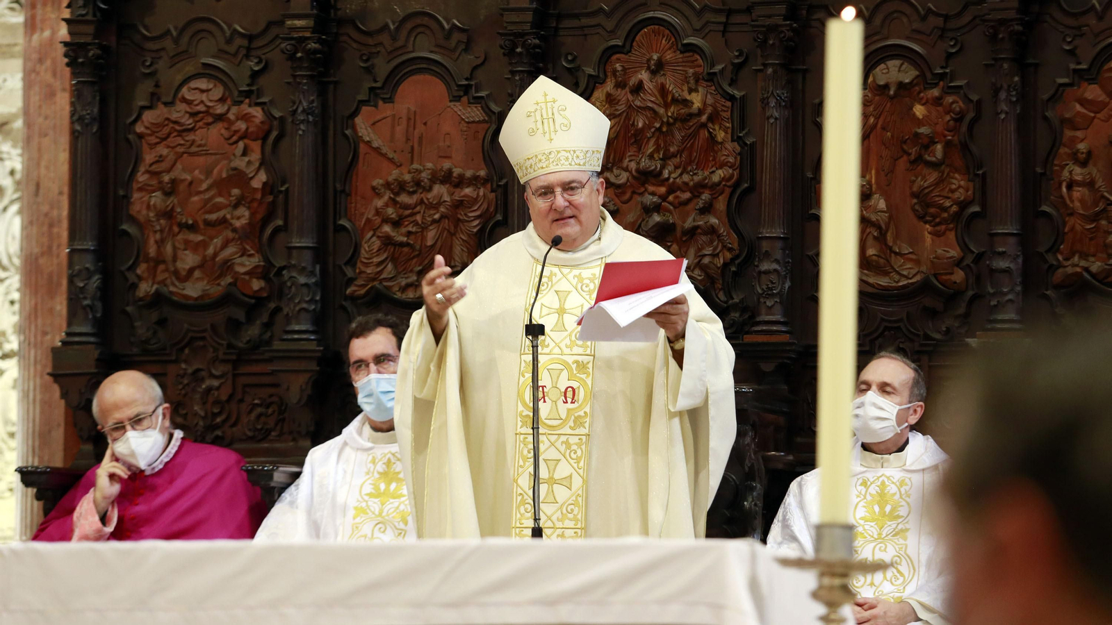 Última misa de D. José Mazuelos en Jerez como Obispo de Asidonia Jerez
