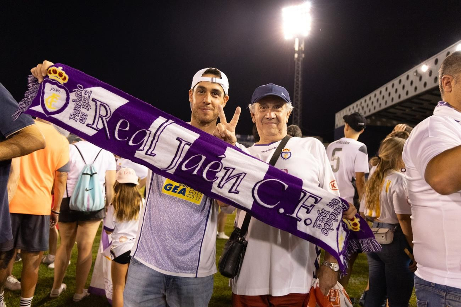 La celebración del Real Jaén.
