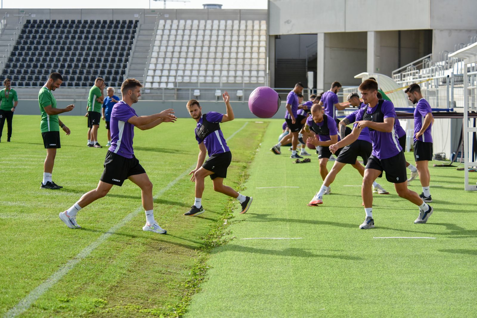 Las fotos del entrenamiento de la Balona