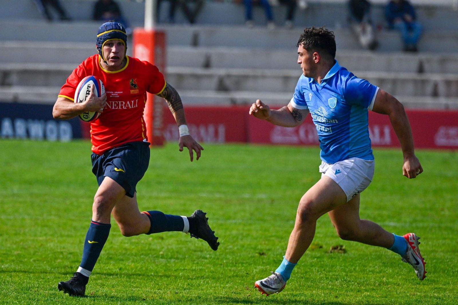 Rugby: España gana a Uruguay con el malagueño Alberto Carmona como titular