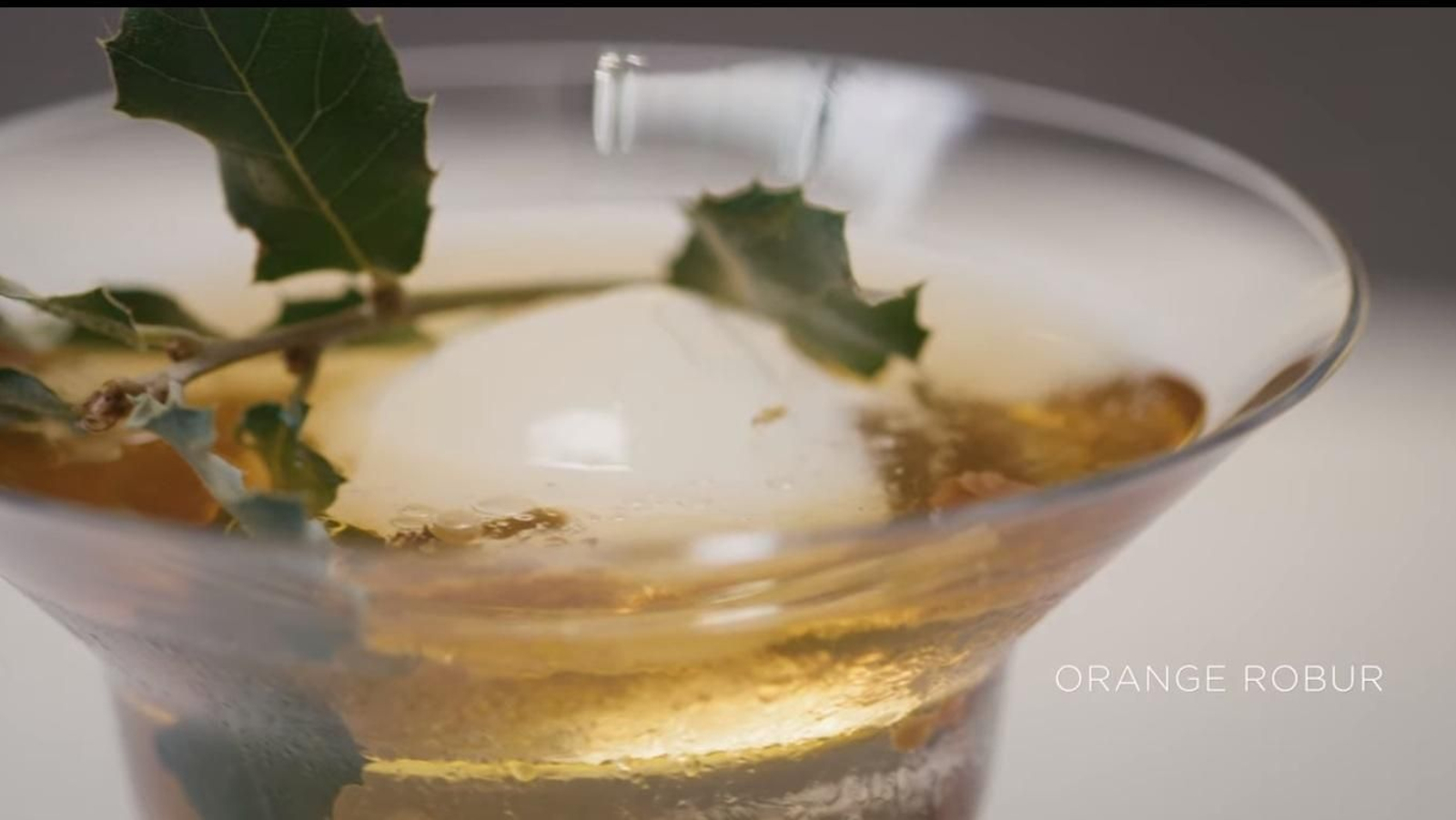 'Orange Robur', coctel de jerez y Macallan.