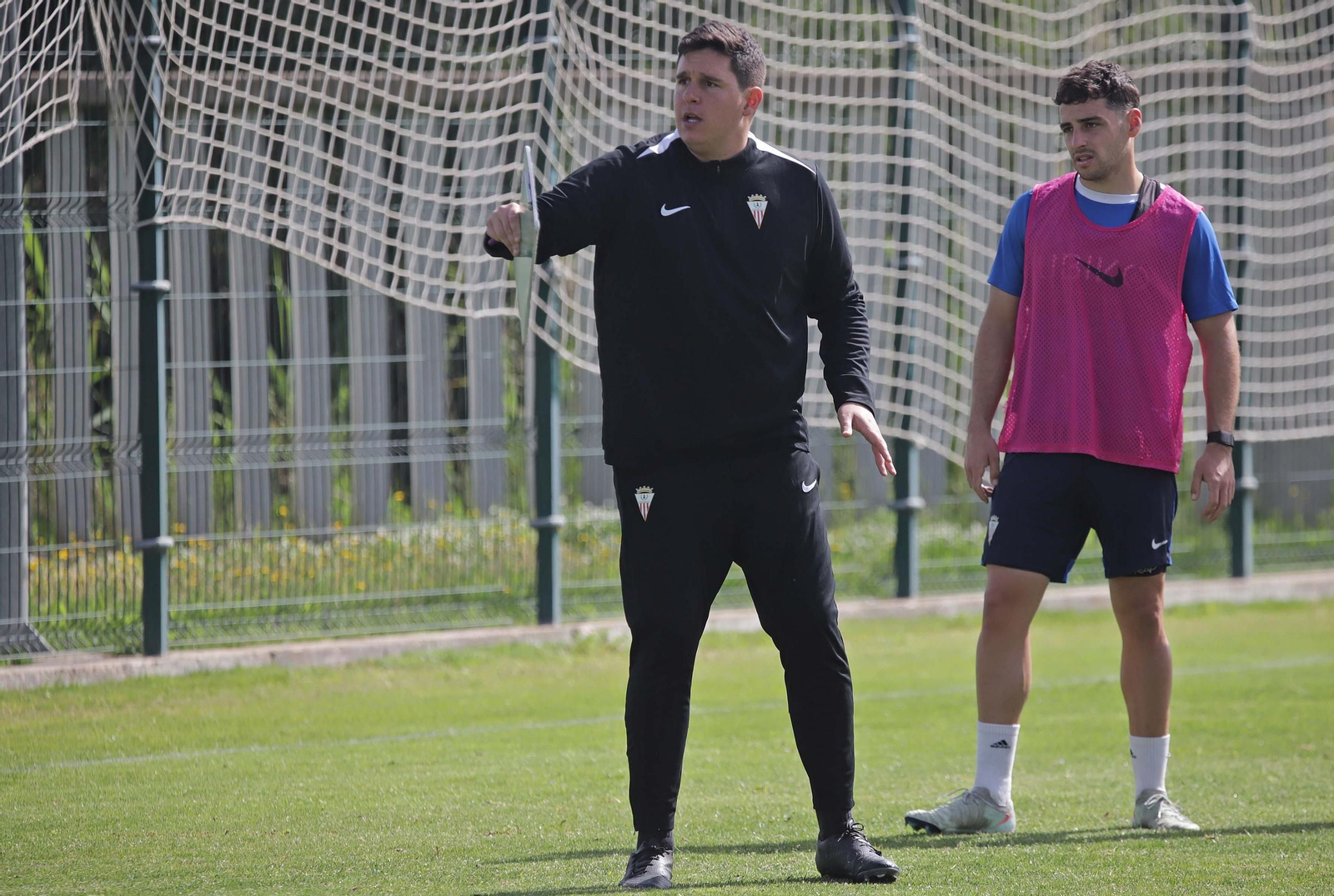 Las fotos del primer entrenamiento del Algeciras para el partido contra el Alcorcón