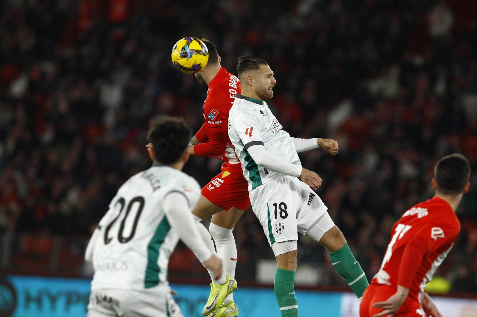 Las imágenes del partido U.D. Almería-S.D. Huesca